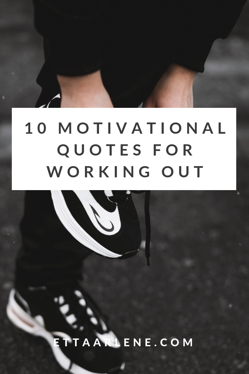working out motivational quotes